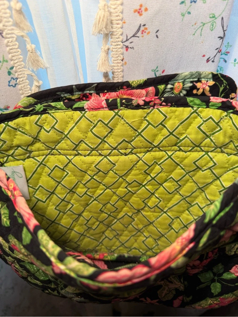 Vera Bradley quilted floral